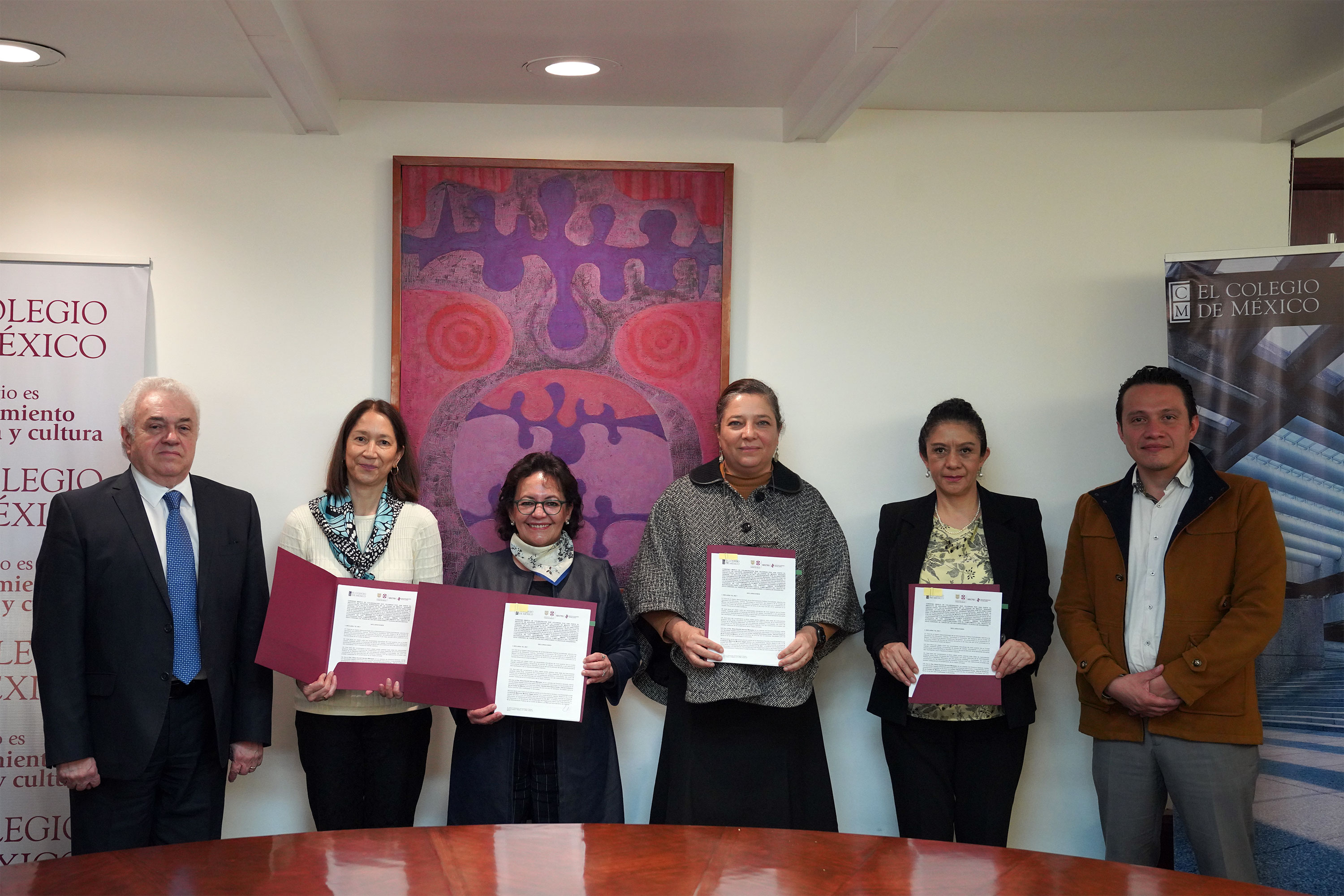 Firma de memorándum de entendimiento con el Instituto de Estudios Superiores de la Ciudad de México “Rosario Castellanos”